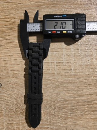 Lote 4 Correas Reloj Negro y Blanco