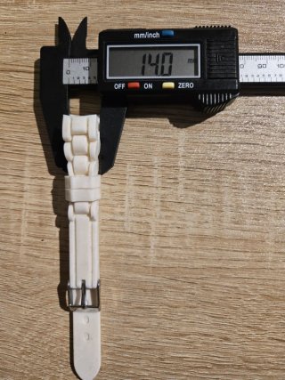 Lote 4 Correas Reloj Negro y Blanco