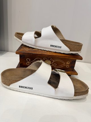 Sandali Birkenstock 40 Bianco