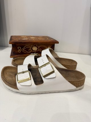 Sandali Birkenstock 40 Bianco
