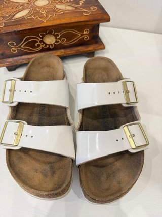 Sandali Birkenstock 40 Bianco