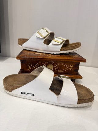 Sandali Birkenstock 40 Bianco
