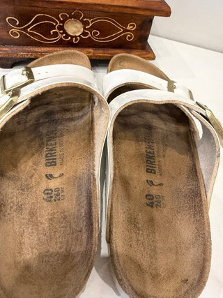Sandali Birkenstock 40 Bianco