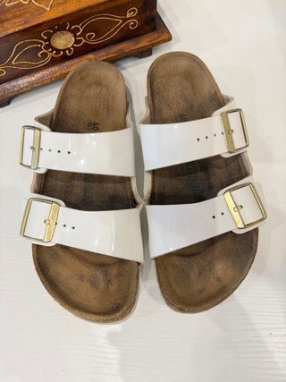 Sandali Birkenstock 40 Bianco