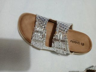 Sandalias Inblu Plata Talla 37
