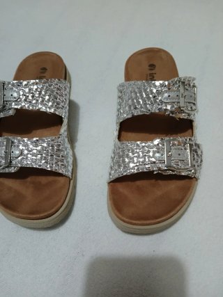 Sandalias Inblu Plata Talla 37