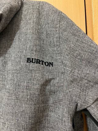 Chaqueta de esquí Burton gris