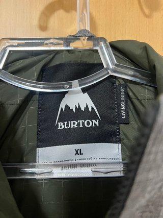 Chaqueta de esquí Burton gris
