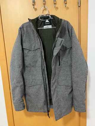 Chaqueta de esquí Burton gris