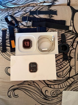 Atencion solo oy.Apple Watch Ultra 2 Gris/Plata