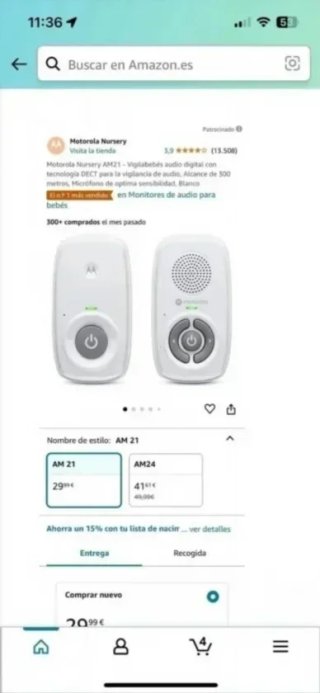 Vigilabebes Motorola