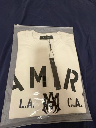 Camiseta Amiri Blanca L.A. Arts District