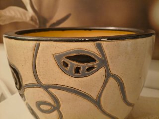 Vaso decorativo in ceramica