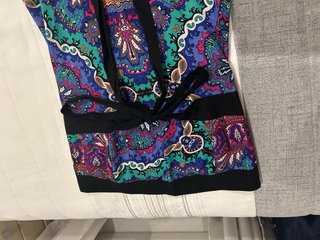 Vestido largo estampado mujer talla única