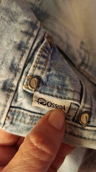 Pantalones Vaqueros Ossira Talla 36 con Strass NUE