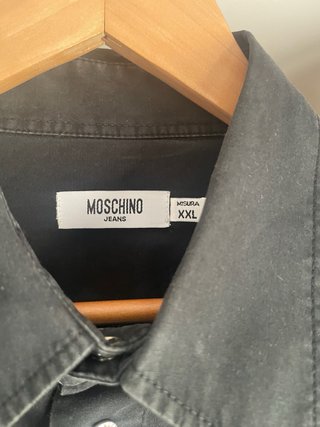 Camisa Moschino Negra