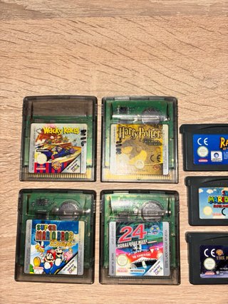 Consola Game Boy Advance SP + 11 juegos