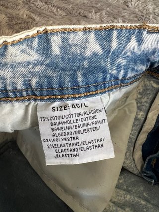 Shorts vaqueros cortos denim lavado claro vintage