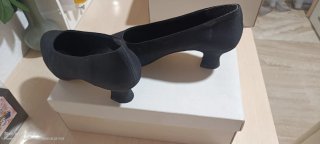 Zapatos Alicantina / Fallera Descans Negros
