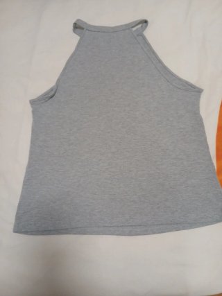 Camiseta tirantes Shein lunas gris Talla M