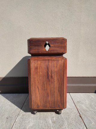 Mobiletto bar anni 50 legno e plastica