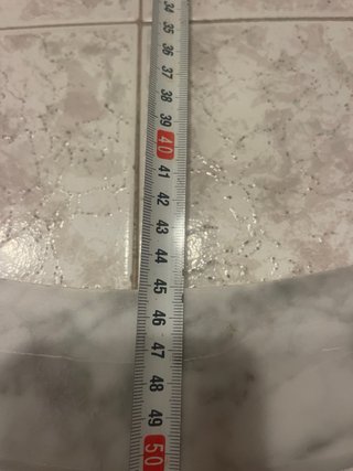 Encimera mármol para mueble de baño 70