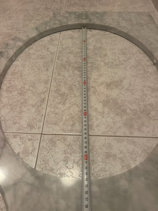 Encimera mármol para mueble de baño 70