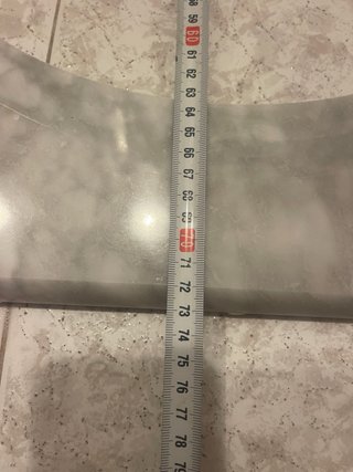 Encimera mármol para mueble de baño 70