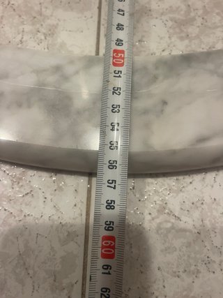 Encimera mármol para mueble de baño 70