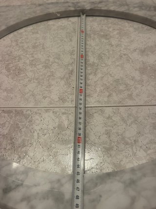Encimera mármol para mueble de baño 70