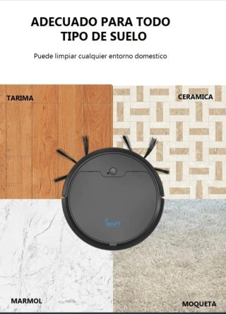 ROBOT- ASPIRADORA CON MOPA DE LIMPIEZA HUMEDA.