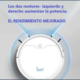 ROBOT- ASPIRADORA CON MOPA DE LIMPIEZA HUMEDA.