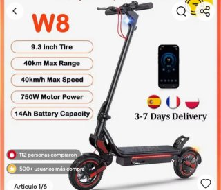 Patinete Eléctrico W8