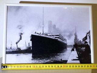 Stampa Vintage R.M.S. Titanic 1912