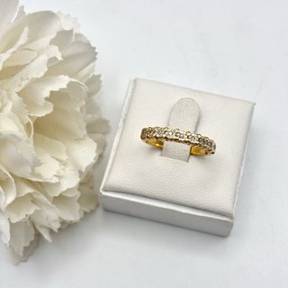 Anillo oro 18kt con diamantes