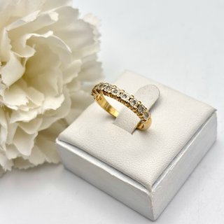 Anillo oro 18kt con diamantes