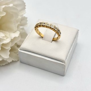 Anillo oro 18kt con diamantes