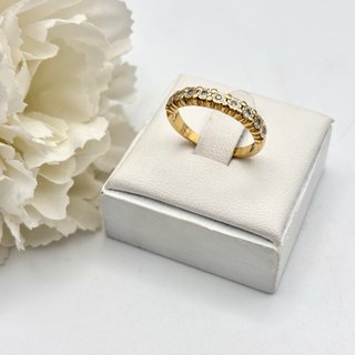 Anillo oro 18kt con diamantes