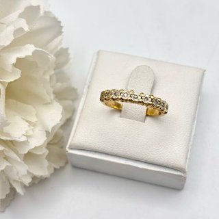 Anillo oro 18kt con diamantes
