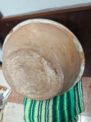 Lebrillo antiguo cerámica de Fajalauza