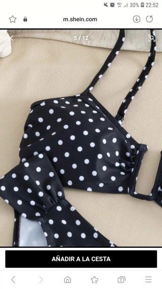 Bikini lunares sin estrenar