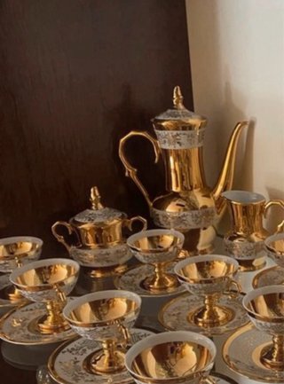 Juego de café Bavaria Oro