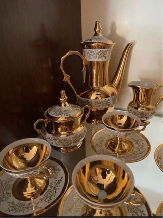 Juego de café Bavaria Oro