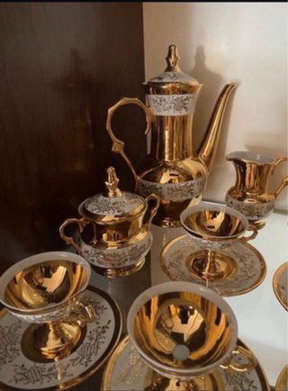 Juego de café Bavaria Oro