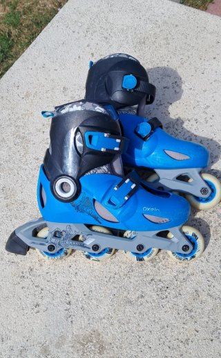 Patines Oxelo Niño Talla 32-34 Azul