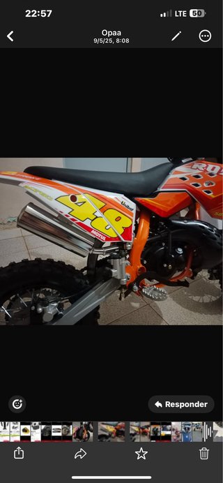 Replica KTM 50cc motor franco morini