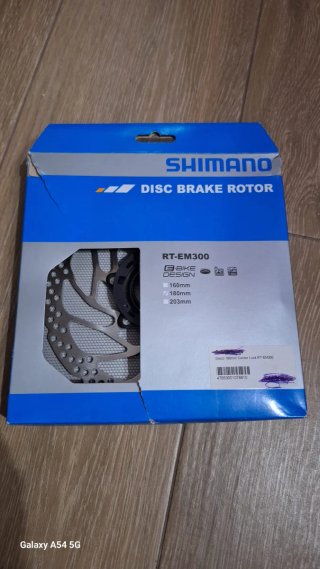 Disco Freno 180mm Center Lock RT-EM300