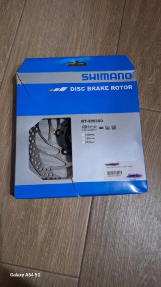 Disco Freno 180mm Center Lock RT-EM300