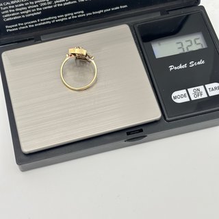 Anillo oro 18kt con diamantes