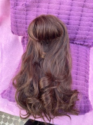 Peluca pelo natural larga 147g ES SUPER NATURAL